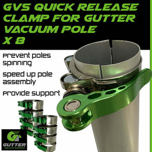 8 Quick release pole clamps