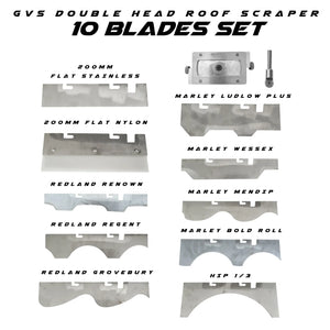 GVS Double Head 10 Blade Starter Set