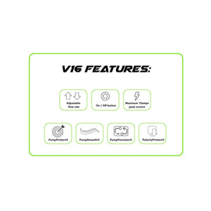 The v16 Pump Controller is perfect for van mounted or purpose built system to help with controlled flow
