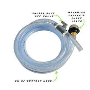 X-Jet 5m suction hose specifications