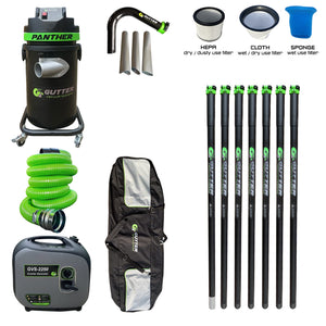 1700w Panther 35ft Clamped Carbon Fibre Pole Package with Carbon Rigid Neck with GVS-2250