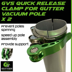 2 Quick release pole clamps