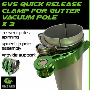 3 Quick release pole clamps