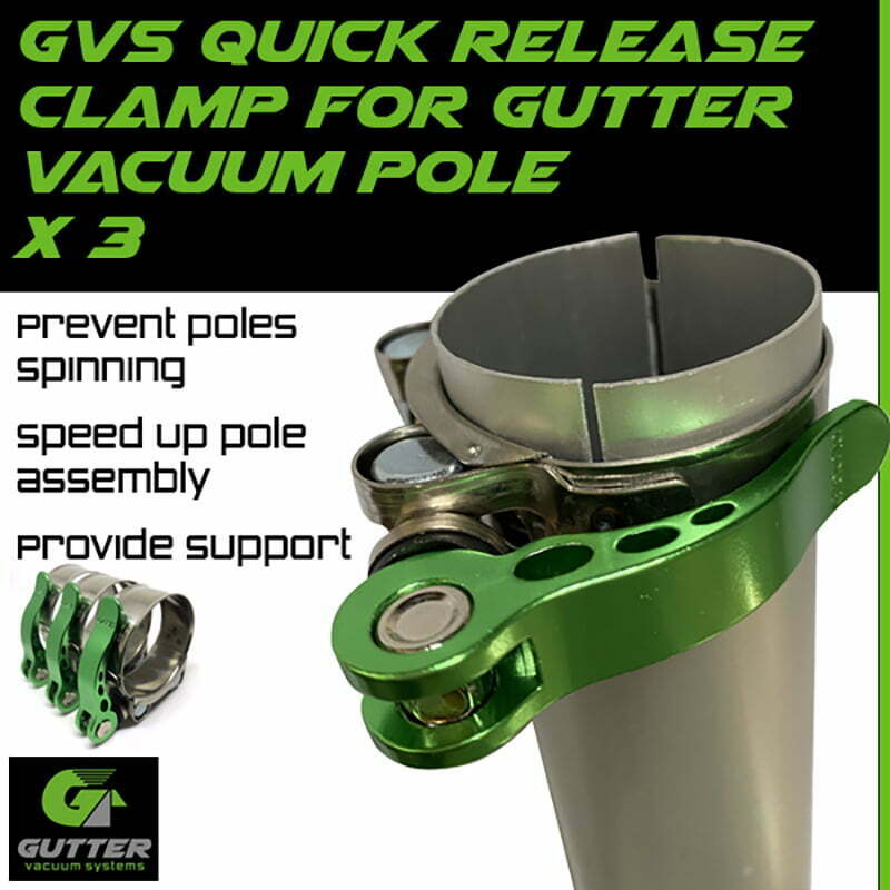 3 Quick release pole clamps