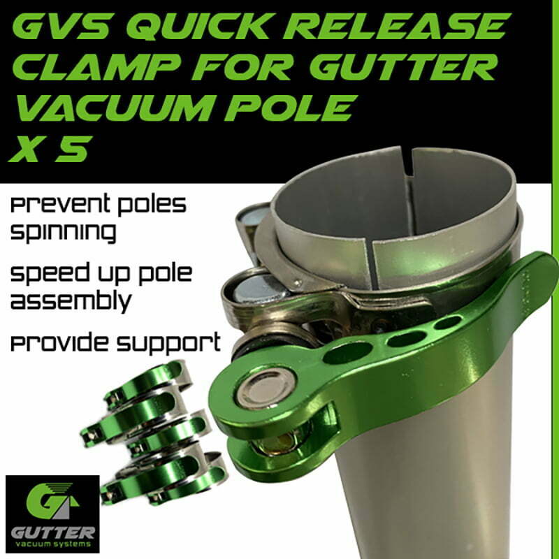 5 Quick release pole clamps