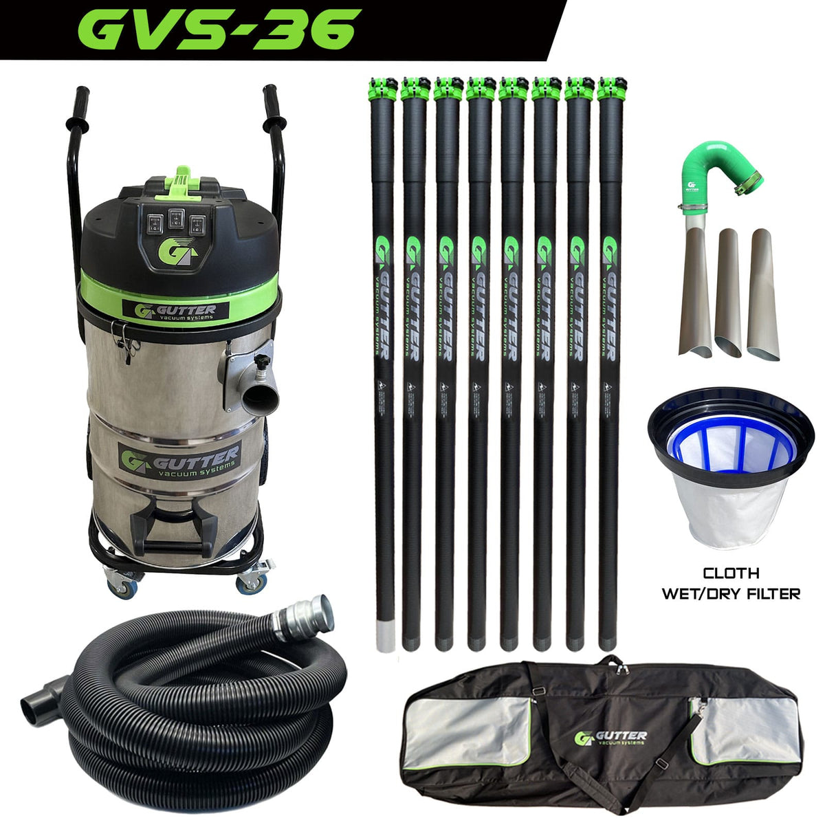 GVS-36 All Terrain Trolley 40ft CC Flexi Neck