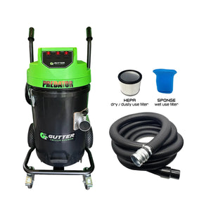 Polypropylene Predator 3600w Gutter Vacuum with filters and hose