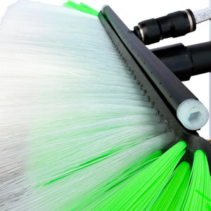GVS 35 degree rinse bar fitted to a DuPont 14 inch Radius Sill Brush