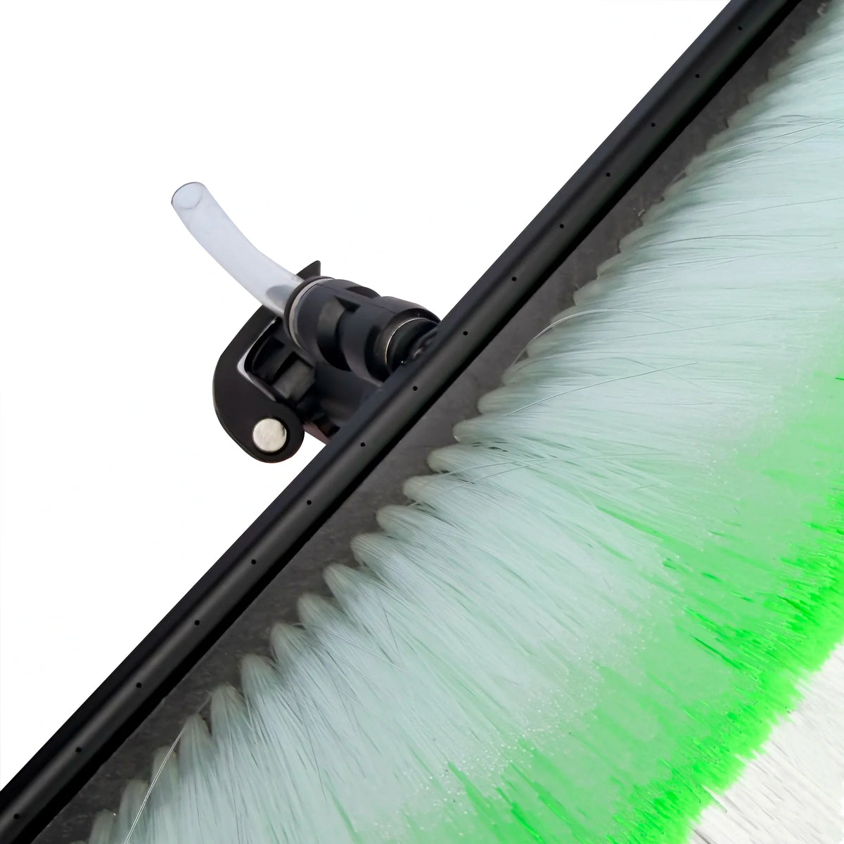 GVS 35 degree rinse bar fitted to a window cleaning brush