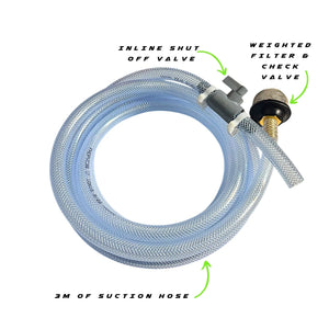 X-Jet M5 3m suction hose specifications