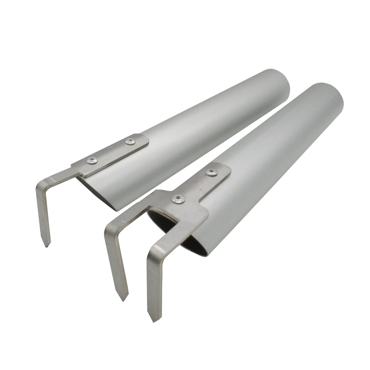 Twin pack of aluminium gutter vacuum claw nozzles